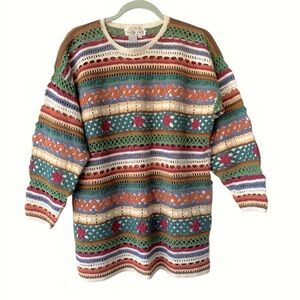 Jennifer Reed Hand Knit Vintage Knit Sweater S